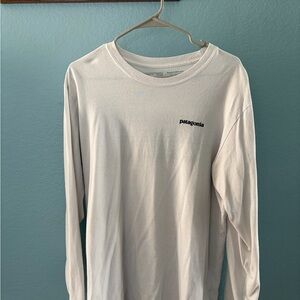 Patagonia Men's Classic White Long Sleeve Tee